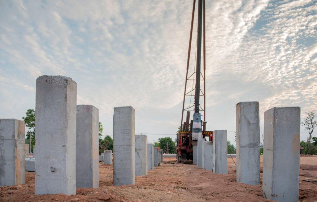 Pressed Concrete Pilings in Artesia, NM